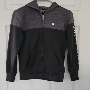 Hurley Kids Black and Gray Jacket
